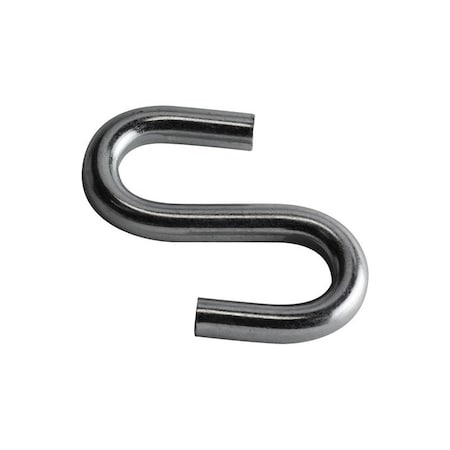 Heritage Industrial S-Hook, .375"x 3-1/4" Zinc SHOOK-014